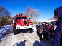 3 марта на базе МКОУ Большеклочковская СОШ проведены пожарно-тактические ученья